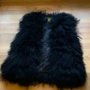 Sheepskin vest